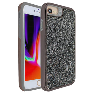 Black Ibrido Diamond Case for iPhone 7/8