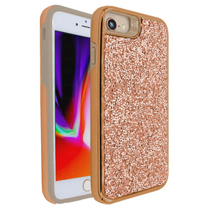 Rose Gold Ibrido Diamond Case for iPhone 7/8