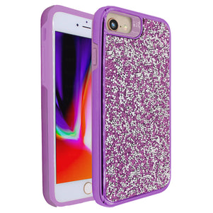 Purple Ibrido Diamond Case for iPhone 7/8