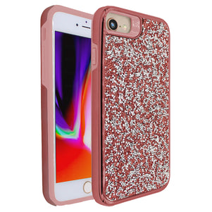 Rose Red Ibrido Diamond Case for iPhone 7/8