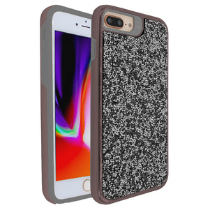 Black Ibrido Diamond Case for iPhone 7/8 Plus