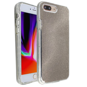 Grey Sparkle Ibrido Case for iPhone 7/8 Plus