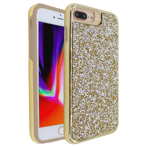 Gold Ibrido Diamond Case for iPhone 7/8 Plus