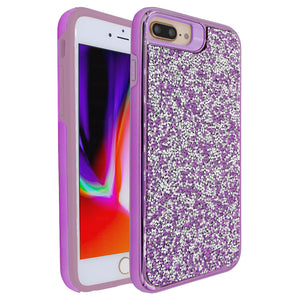 Purple Ibrido Diamond Case for iPhone 7/8 Plus