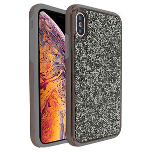 Black Ibrido Diamond Case for iPhone X/XS