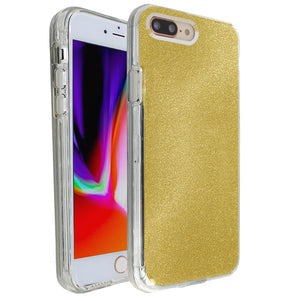 Yellow Sparkle Ibrido Case for iPhone 7/8 Plus