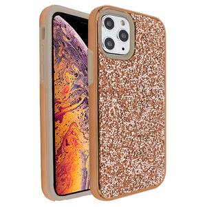 Rose Gold Ibrido Diamond Case for iPhone 11 Pro