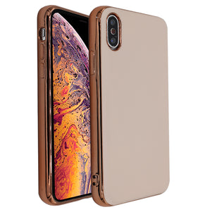 Deep Gold Pieno TPU Case for iPhone XS Max