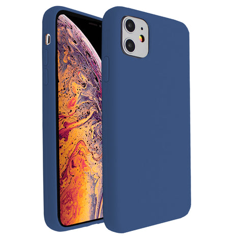 Dark Blue Silicona Case for iPhone 11