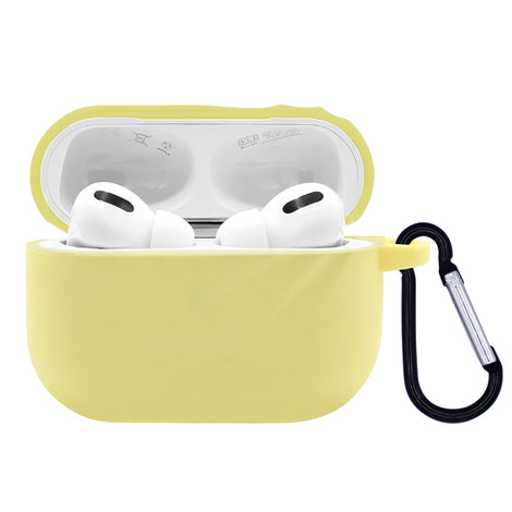 Yellow Wave Silicone AirPod Pro Case