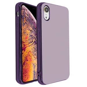 Purple Pieno TPU Case for iPhone XR