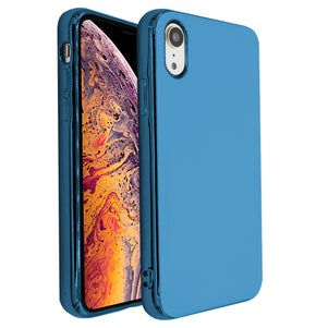 Blue Pieno TPU Case for iPhone XR