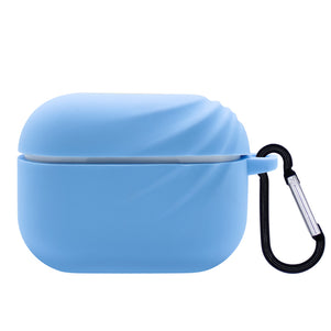 Sky Blue Wave Silicone AirPod Pro Case