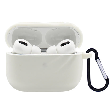 White Wave Silicone AirPod Pro Case