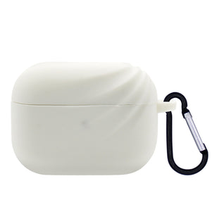 White Wave Silicone AirPod Pro Case