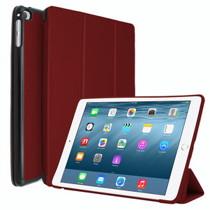 Dark Red Intelegente PC Case for iPad Mini 4/5