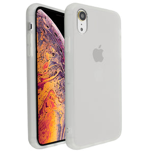 White Glassato Case for iPhone XR