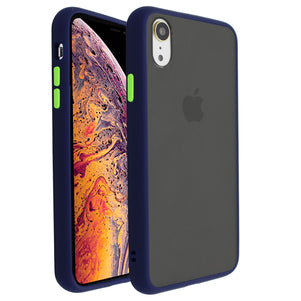 Blue Glassato Case for iPhone XR