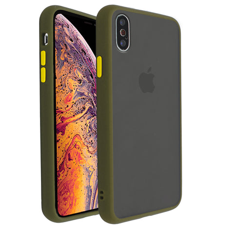 Green Glassato Case for iPhone XS Max