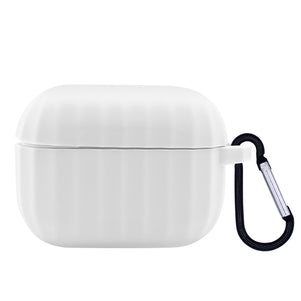 White Line Silicone AirPod Pro Case