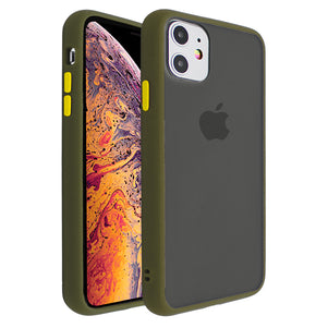 Green Glassato Case for iPhone 11