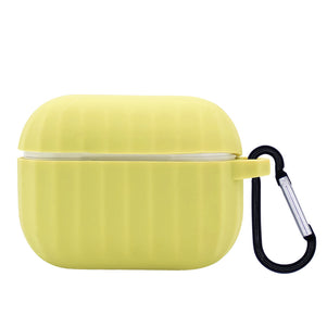 Yellow Line Silicone AirPod Pro Case