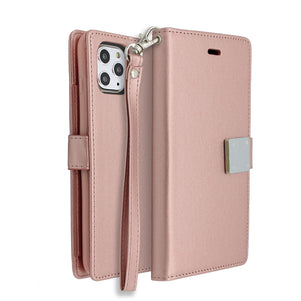 Rose Gold Portafoglio Lux Case for iPhone 11 Pro Max