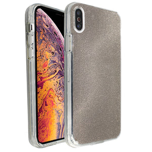 Grey Sparkle Ibrido Case for iPhone XS Max