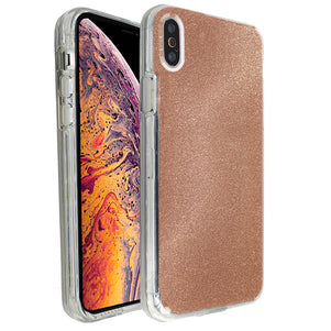 Rose Gold Sparkle Ibrido Case for iPhone X/XS