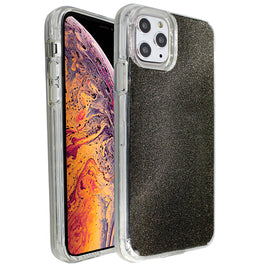 Black Sparkle Ibrido Case for iPhone 11 Pro