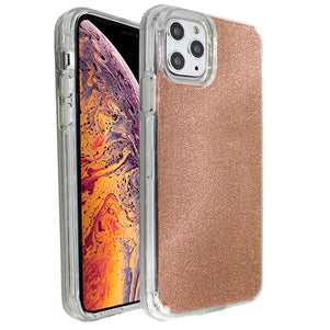 Rose Gold Sparkle Ibrido Case for iPhone 11 Pro