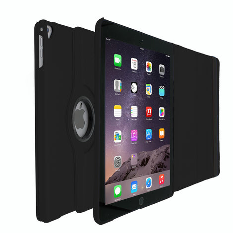 Black Portafolio 360 Case for iPad Air 1/2 /Pro 9.7/ 5th Gen (2017)