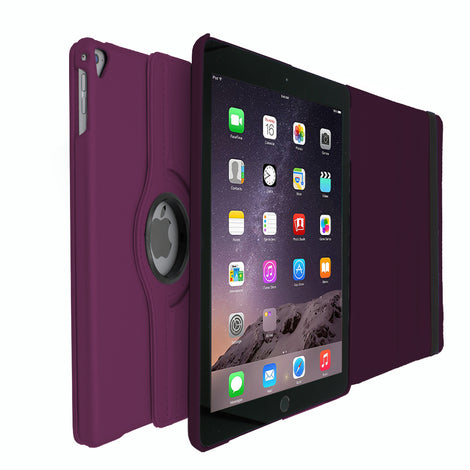 Purple Portafolio 360 Case for iPad Air 1/2 /Pro 9.7/ 5th Gen (2017)