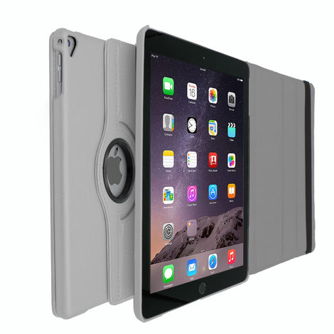 Silver Portafolio 360 Case for iPad Air 1/2 /Pro 9.7/ 5th Gen (2017)