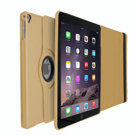 Gold Portafolio 360 Case for iPad Air 1/2 /Pro 9.7/ 5th Gen (2017)