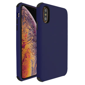 Navy Blue Shock Case for iPhone X/XS