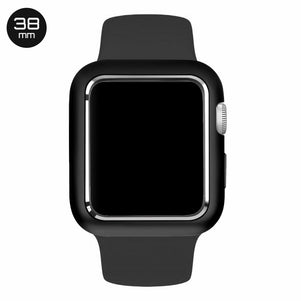 Black Aluminum Magnetic iWatch Case 38mm