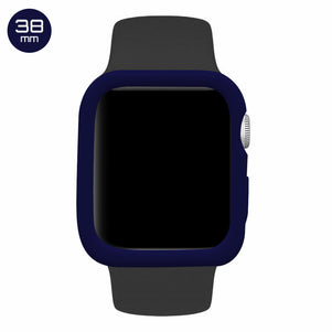 Blue iWatch Silicone Case 38mm