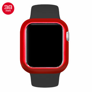 Red Aluminum Magnetic iWatch Case 38mm