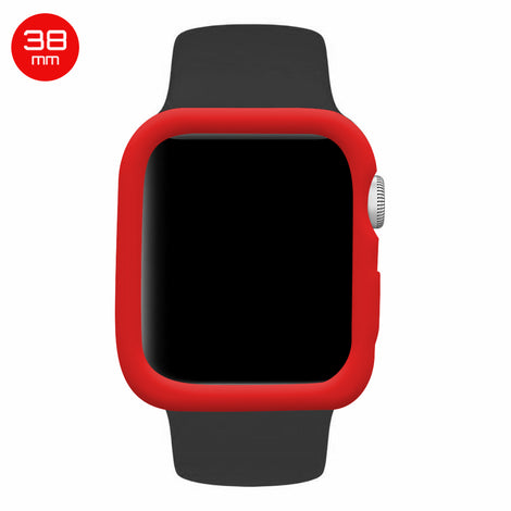 Red iWatch Silicone Case 38mm