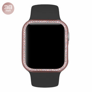 Rose Diamond Aluminum iWatch Case 38mm