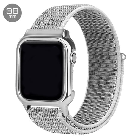 Seashell Nylon iWatch Band with Case 38mm