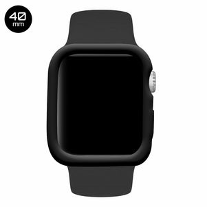 Black iWatch Silicone Case 40mm