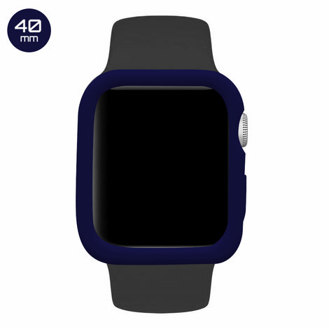 Blue iWatch Silicone Case 40mm