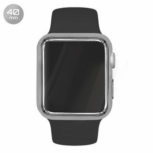 Silver TPU iWatch Case 40mm