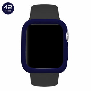 Blue iWatch Silicone Case 42mm