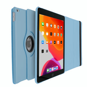 Light Blue Portafolio 360 Case for iPad 10.2 7/ 8/9 Gen