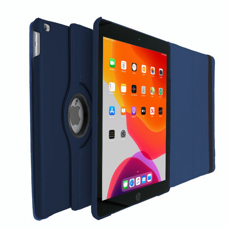 Dark Blue Portafolio 360 Case for iPad 10.2 7/ 8/9 Gen