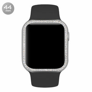 Silver Diamond Aluminum iWatch Case 44mm