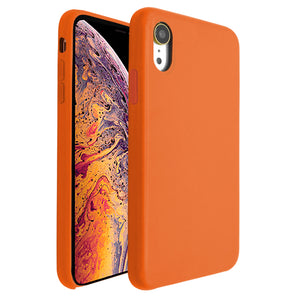 Orange Pelle Case for iPhone XR